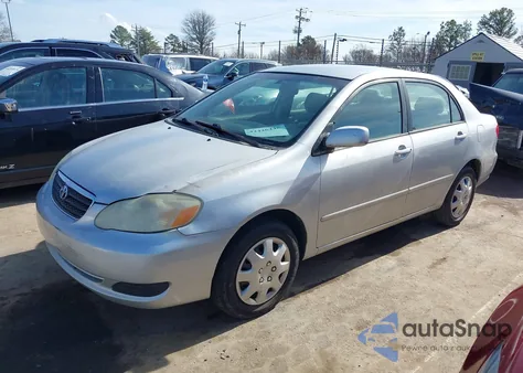 2005 Toyota Corolla Le z USA, uszkodzony, nr VIN 2T1BR32E25C502143
